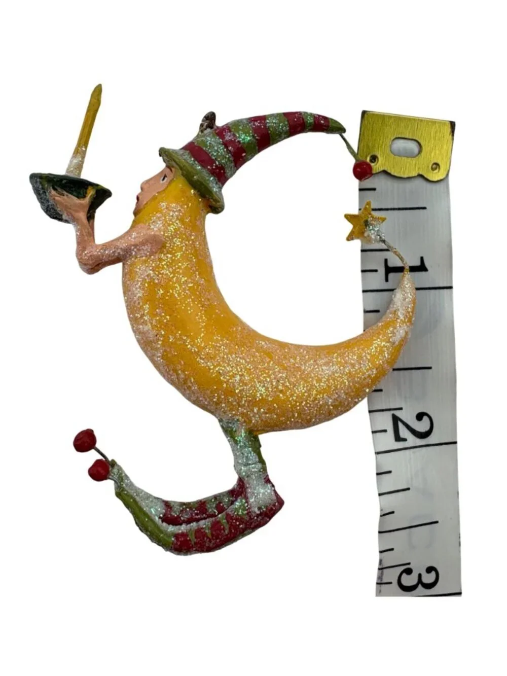 Department 56 Patience Brewster Krinkles Moon Man Christmas Ornament New